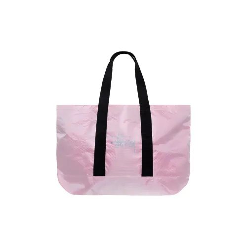 Stussy Recycled Sailing Cloth With Nylon One Shoulder Handbags Extra Large Women's Bright Pink