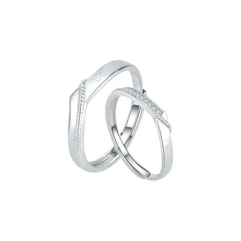 OSSINMI 925 Sterling Silver Rings Unisex