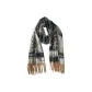 Eastern Dream Collection Jacquard Shawl Scarf, Blue