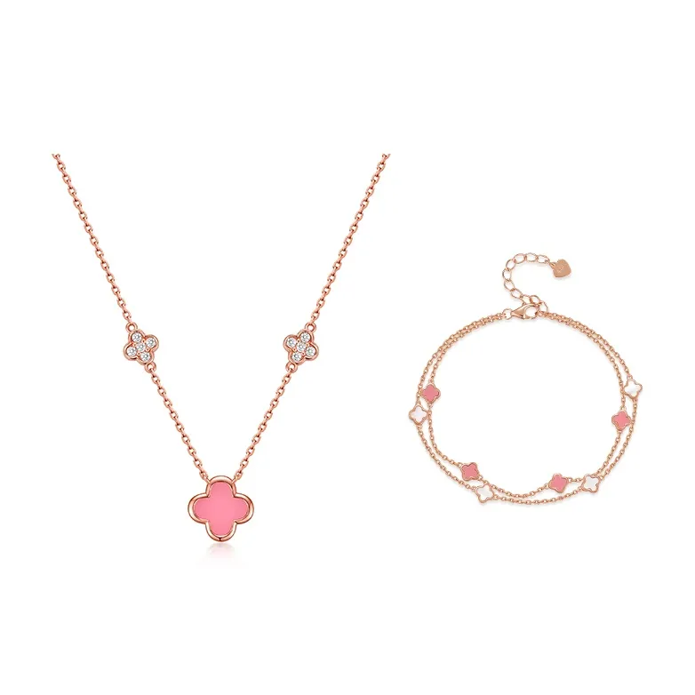 TIMEBOTTLE S925 Silver Necklaces Women's-14