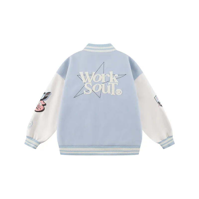 WORKSOUT Baseball Jacket Unisex-10