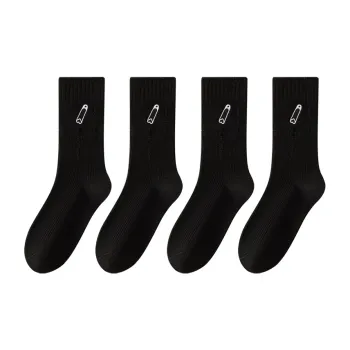 SHIWAJI Mid Calf Socks Women's 4 Pack