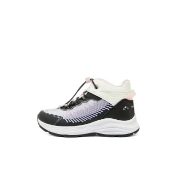 Skechers Kids Anti Slip And Wear Resistant Warm Mid Top Kids Lifestyle Shoes Black Purple Kids'