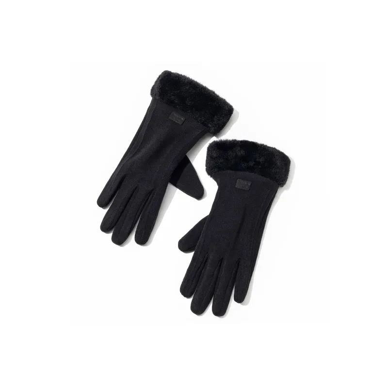 Shanghai Story Polyester Knit Gloves Women's-14