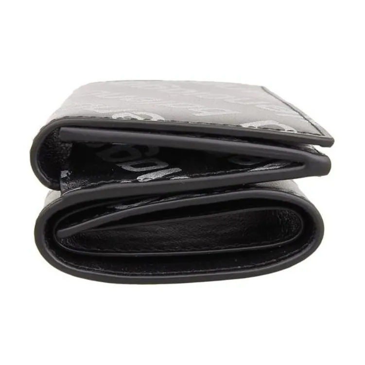 Balenciaga Leather Wallet Women's Black & Gray-3
