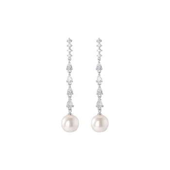 Roaelove 925 Sterling Silver Zircon Earrings Women's