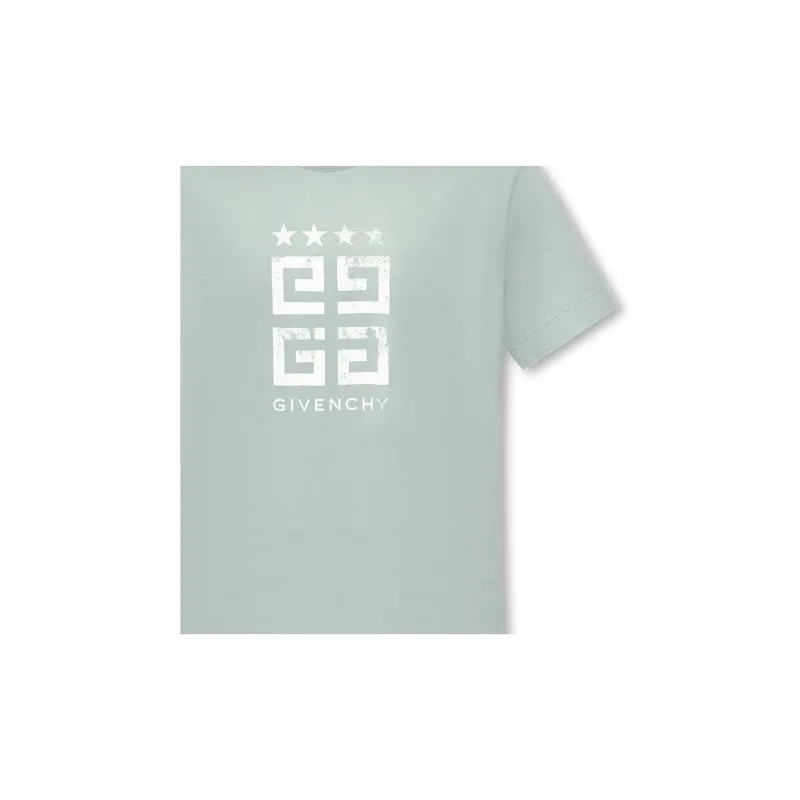 Givenchy 4G print Cotton T shirt-4