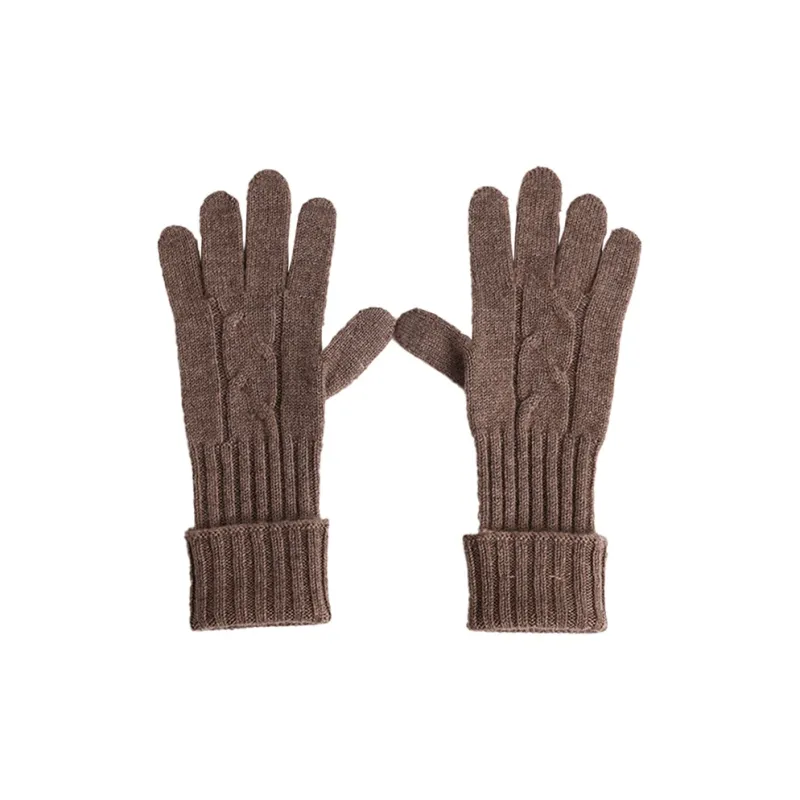 Lagur Cashmere Knit Gloves Women's-1