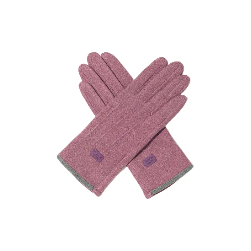Shanghai Story Polyester Knit Gloves Women's-9