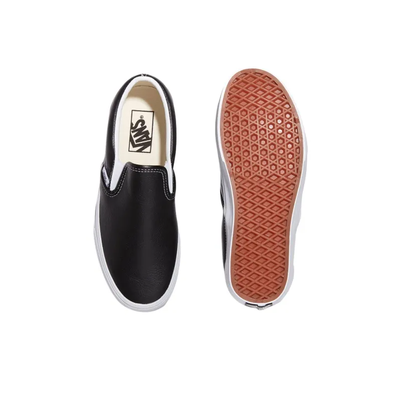 Vans Anti Slip Wear Resistant Low Top Skateboard Shoes Unisex Black-3