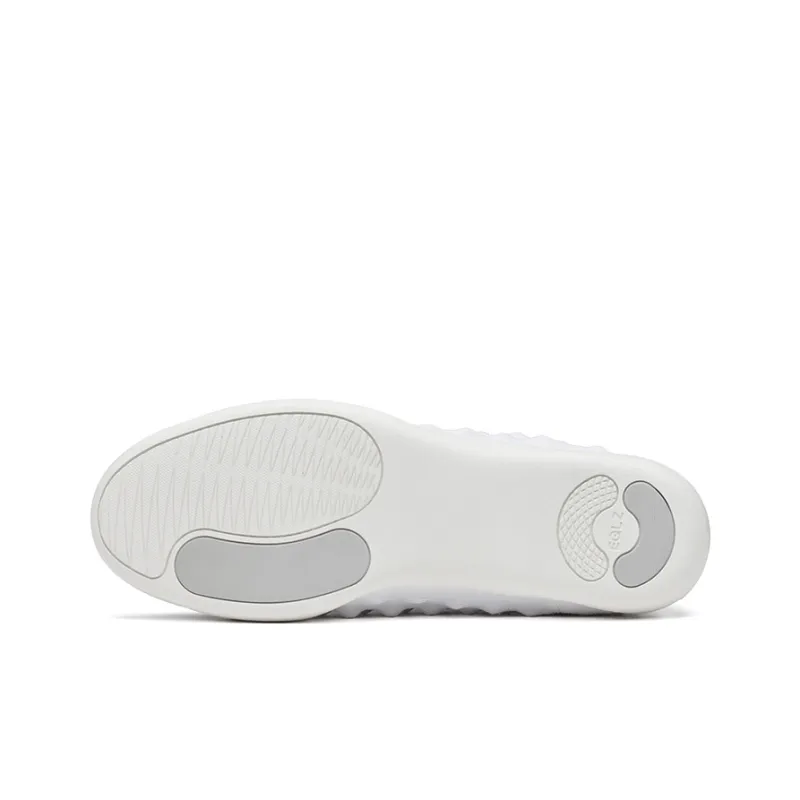 EQLZ EQUALIZER Lightweight And Wear resistant High Top Casual Shoes Unisex Pearl White-4