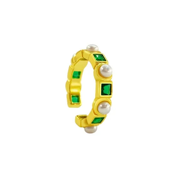ZHENZHUAOMI Freshwater Pearl Rings Women's-0