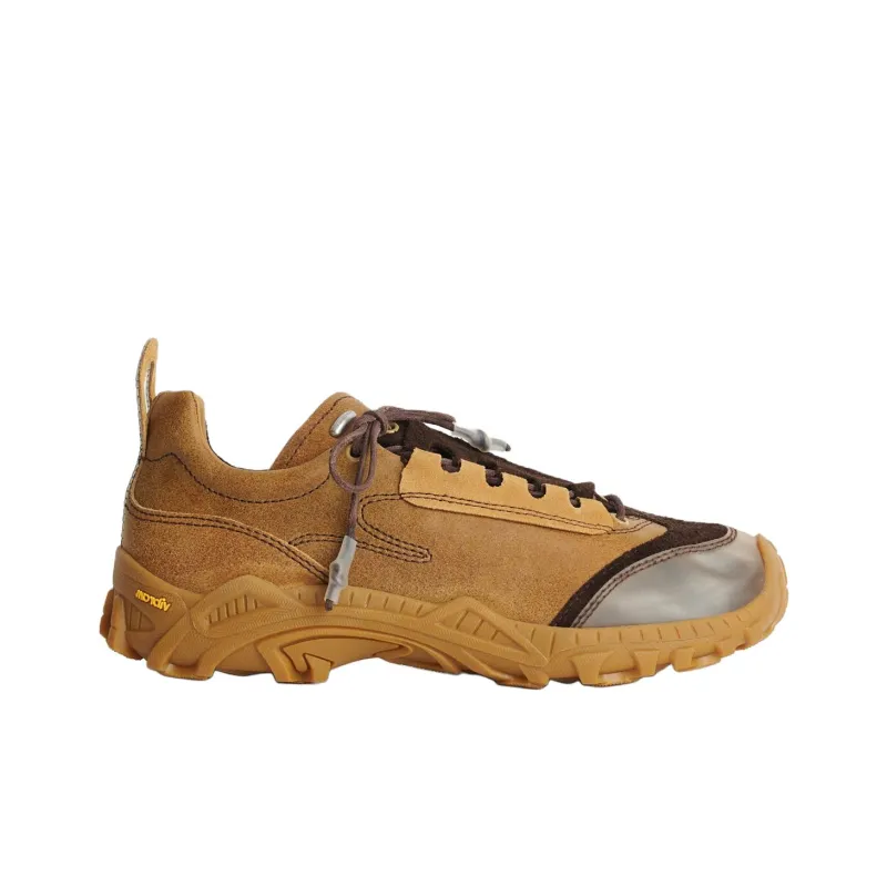 OUR LEGACY Gabe Autumn Oak Suede-1