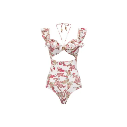 BALNEAIRE One-piece Swimsuit Women's Floral Elegance Pink
