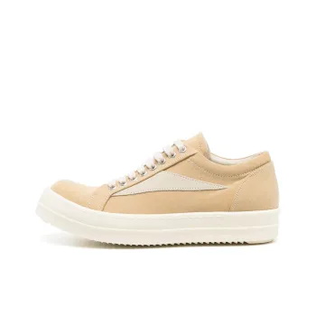 Rick Owens DRKSHDW Vintage Low Top Skateboard Shoes Women's Yellow