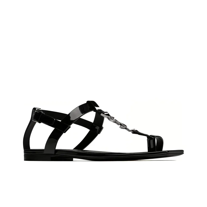 SAINT LAURENT Strap Sandals Women's Black-1