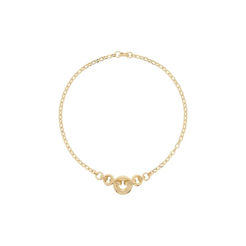 Laura Lombardi 14K Gold Brass Necklaces Women's Gold-1