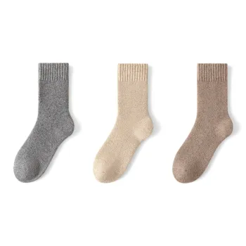 MIIOW Mid Calf Socks Women's 3 Pack