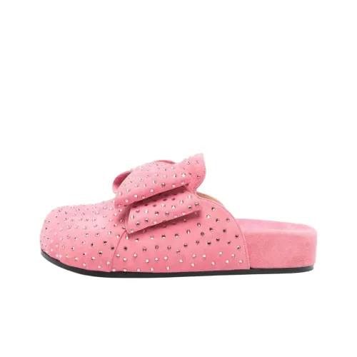 MACH & MACH Le Cadeau Wrap-toe Slippers Women's Pink