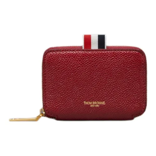 THOM BROWNE· Calfskin Wallet Men's Red