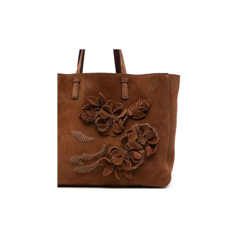 ERMANNO SCERVINO Floral-appliqué Tote Bag-2