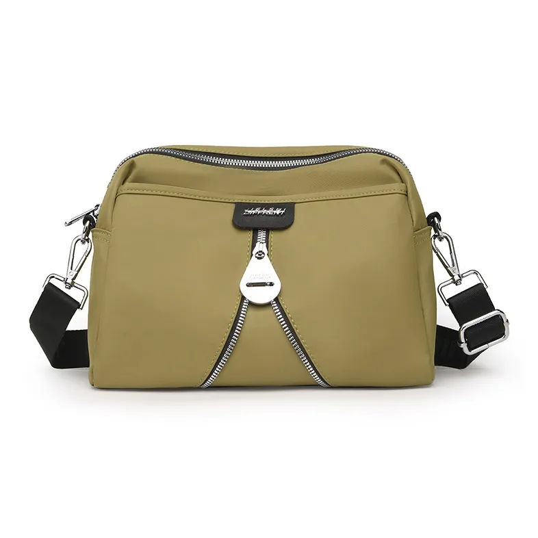 Gerlanx Nylon Fabric Crossbody Bag Unisex Multicolor-13