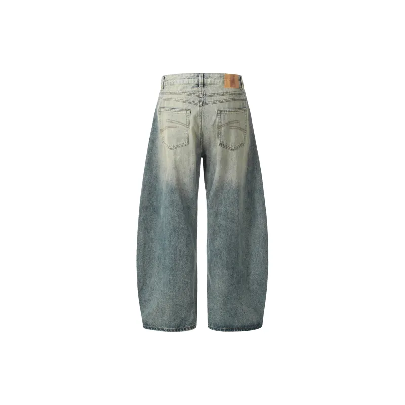 GBXM Jeans Unisex Vintage Blue-2