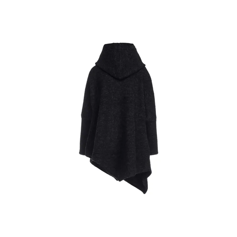 Yohji Yamamoto FW24 Coats Women's Charcoal-1
