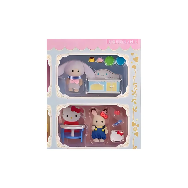 Sylvanian Families Sanrio Collaboration Set Box Dolls Plush Doll Trumpets High-2