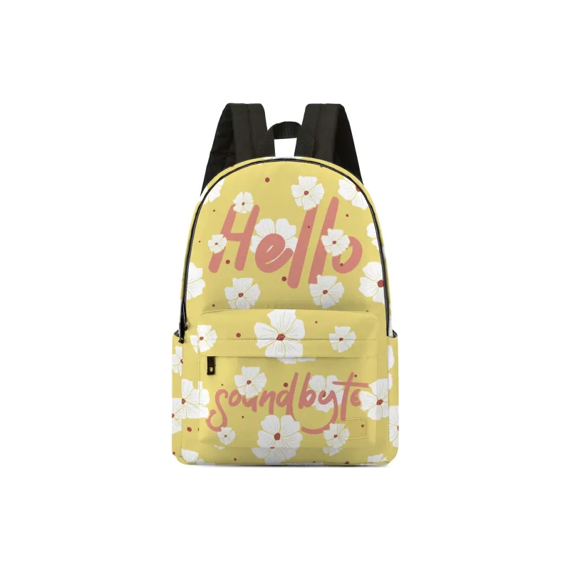 Soundbyte Polyester Backpack Regular Unisex-0