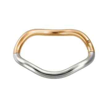 Charlotte Chesnais Wave Two-tone Bracelet
