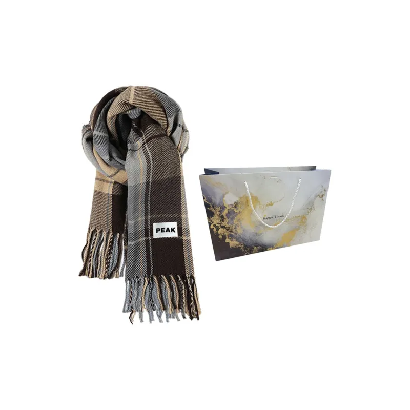 PEAK Knit Scarves Unisex-4
