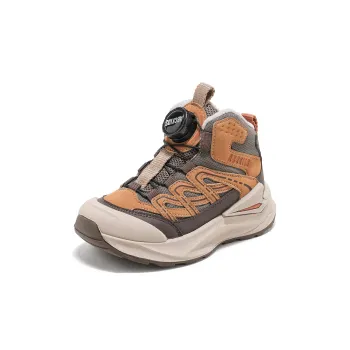 ABC KIDS Slip Resistant Lightweight Cushioning Warm Kids Lifestyle Shoes Beige/Yellow Brown Kids'