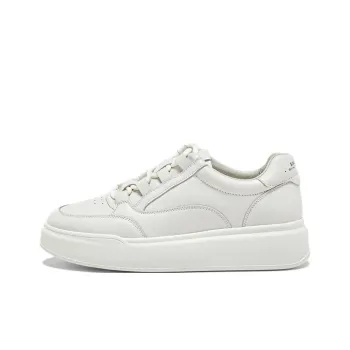 BATA Low Top Skateboard Shoes Women's White