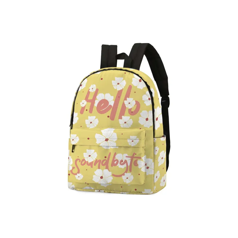 Soundbyte Polyester Backpack Regular Unisex-1