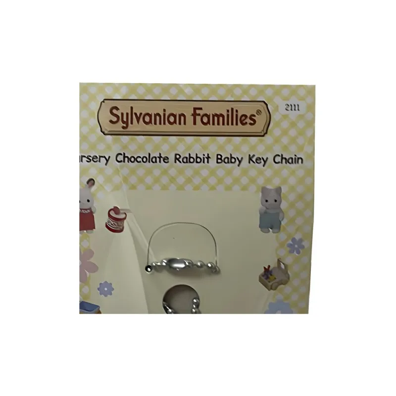 Sylvanian Families Chocolate Rabbit Dolls Plush Pendant Small Size Tall-3