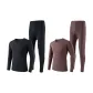 2 Clothing Sets[Coffee+Dark Gray]