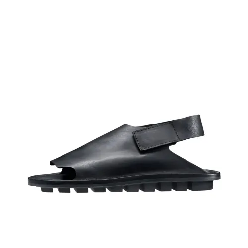 Trippen Unity Strap Sandals Men's Black