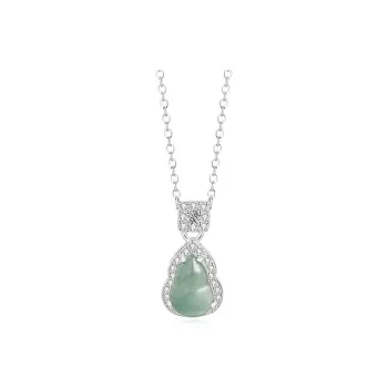 YUOFFICIAL S925 Silver Adjustable Elegance Minimalist Style Fashion Versatile Individual Design Necklaces Women's
