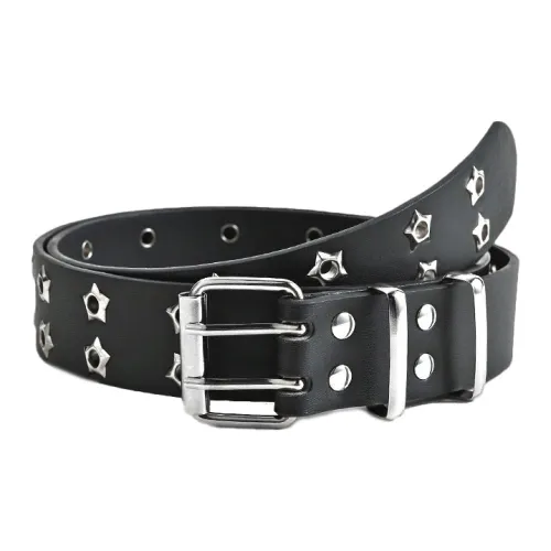 JONNY MOORE PU Leather/Alloy Leather Belts Women's 3.3cm