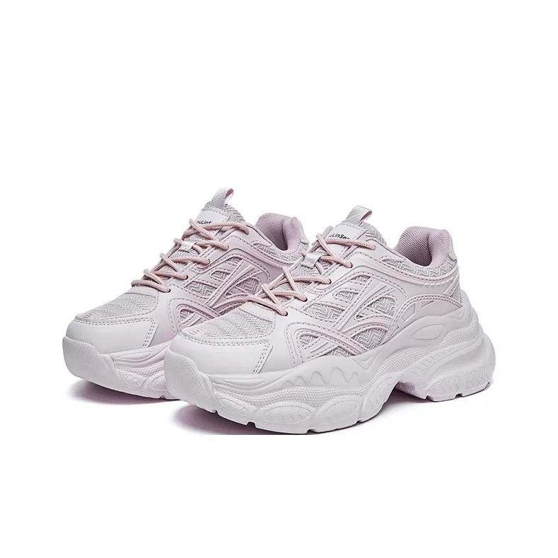 Mulinsen Anti Slip And Wear Resistant Height Increasing Low Top Chunky Sneakers Women's-7