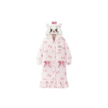 Gongdie x Disney Pajama Robe Women's Pink