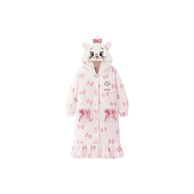 Gongdie x Disney Pajama Robe Women's Pink-0