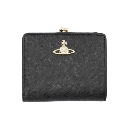 Balenciaga Calfskin Wallet Womens Black