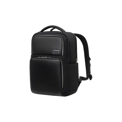 LEVEL8 Fabric Backpack Regular Men's Black/Blue