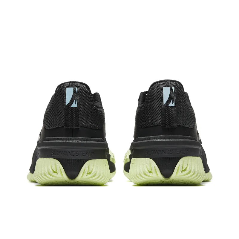 ANTA Space 5 Basketball Shoes Men Low Top Black-4