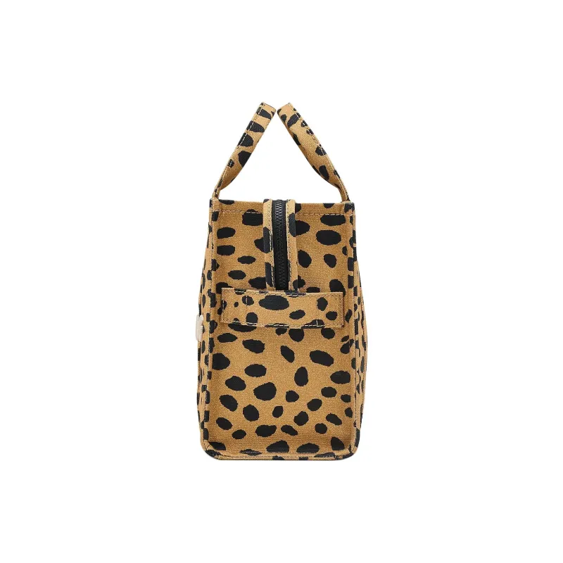 MARC JACOBS The Medium Tote Cheetah Black Leo-1