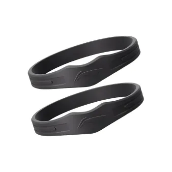 LiNing Running, Basketball Court Patella Bands Support Meniscus Black Silicone Unisex Basic Protective Equipment
