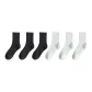 6 Pack (3 Black+3 Milk White)