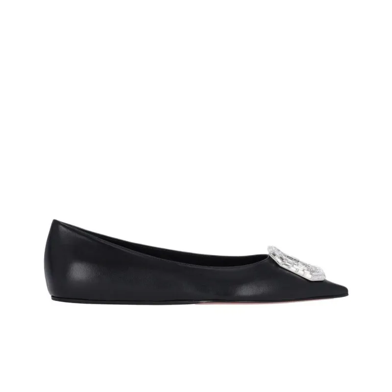 AMINA MUADDI Camelia Casual Single Shoes Women's Black-1